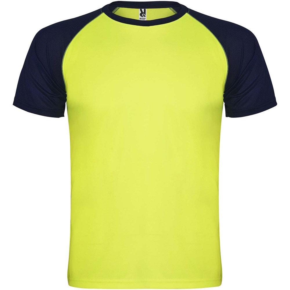Indianapolis 140 g/m² unisex sportshirt met korte mouwen
