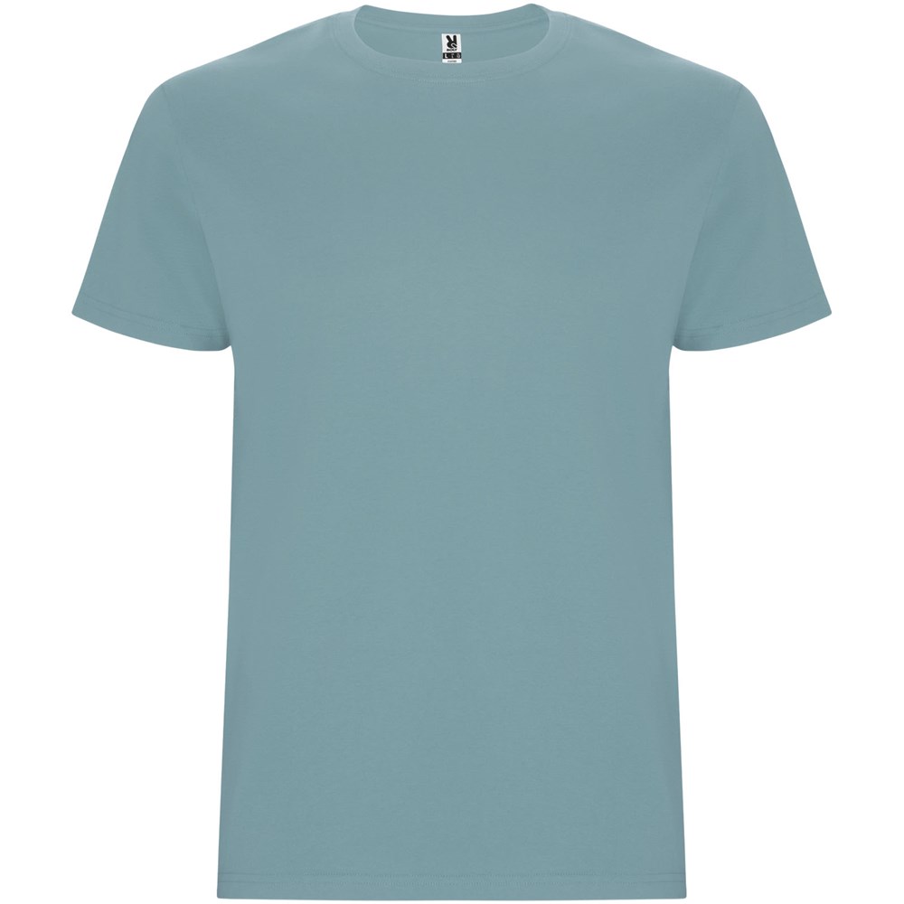 Stoffig blauw