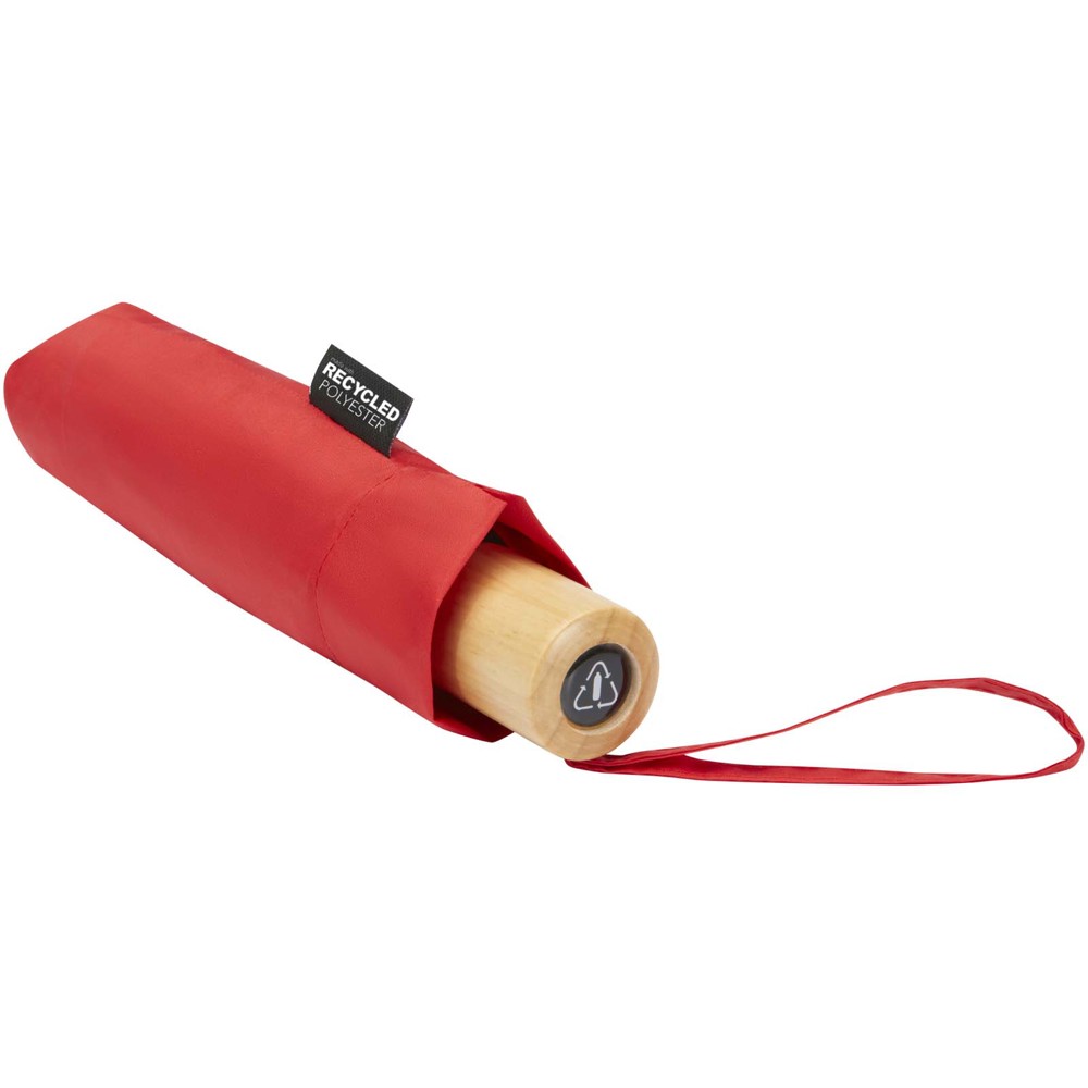Birgit 21'' opvouwbare windproof gerecyclede PET-paraplu